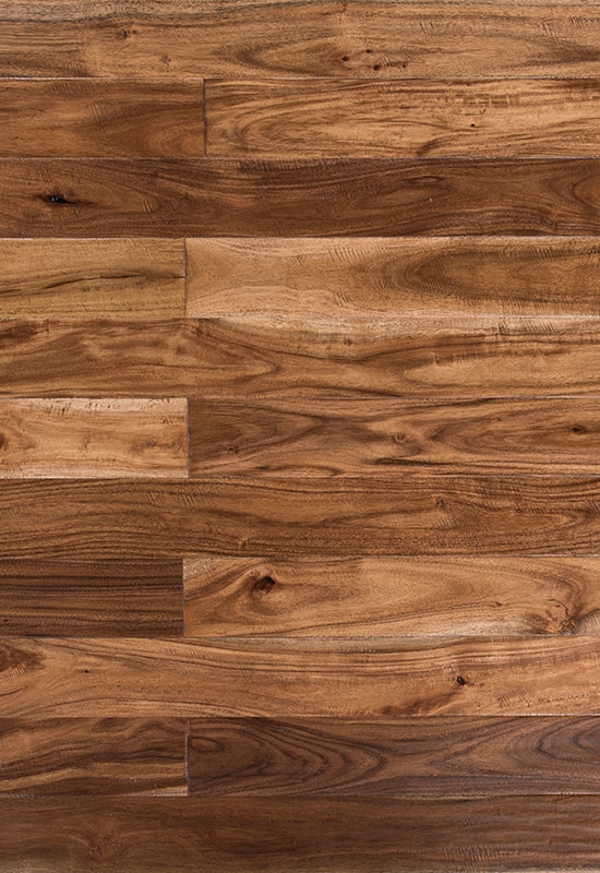 Malé listy akácia 90 mm ručne vyrezávané masívne drevené podlahy