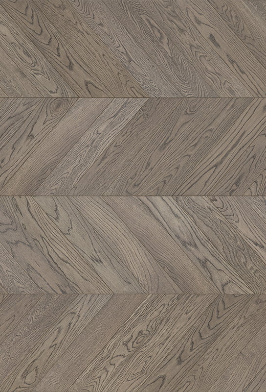 White Oak UV Lacquer Chevron inžinierované drevené podlahy OA006-7
